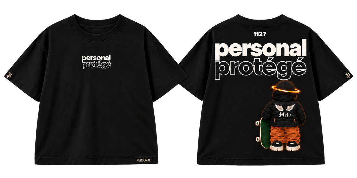 Personal Protégé Kids Tee — front and back